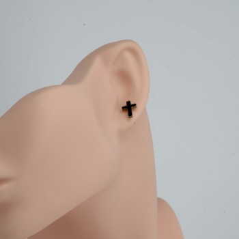 Nerūsējošā tērauda apzeltīti auskari