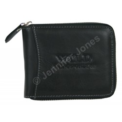 Vīriešu ādas naudas maks WILD