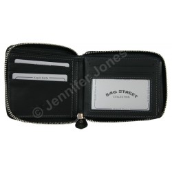 Vīriešu ādas naudas maks WILD