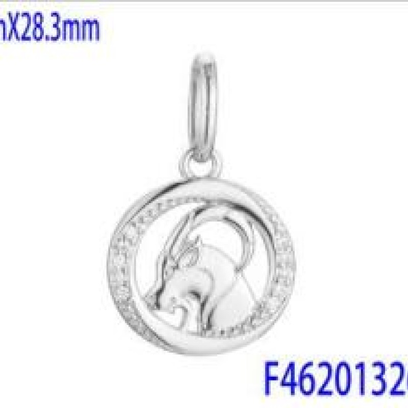 Kulons ar rodija pārklājumu