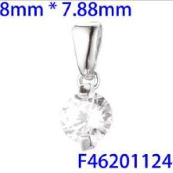 Kulons ar rodija pārklājumu