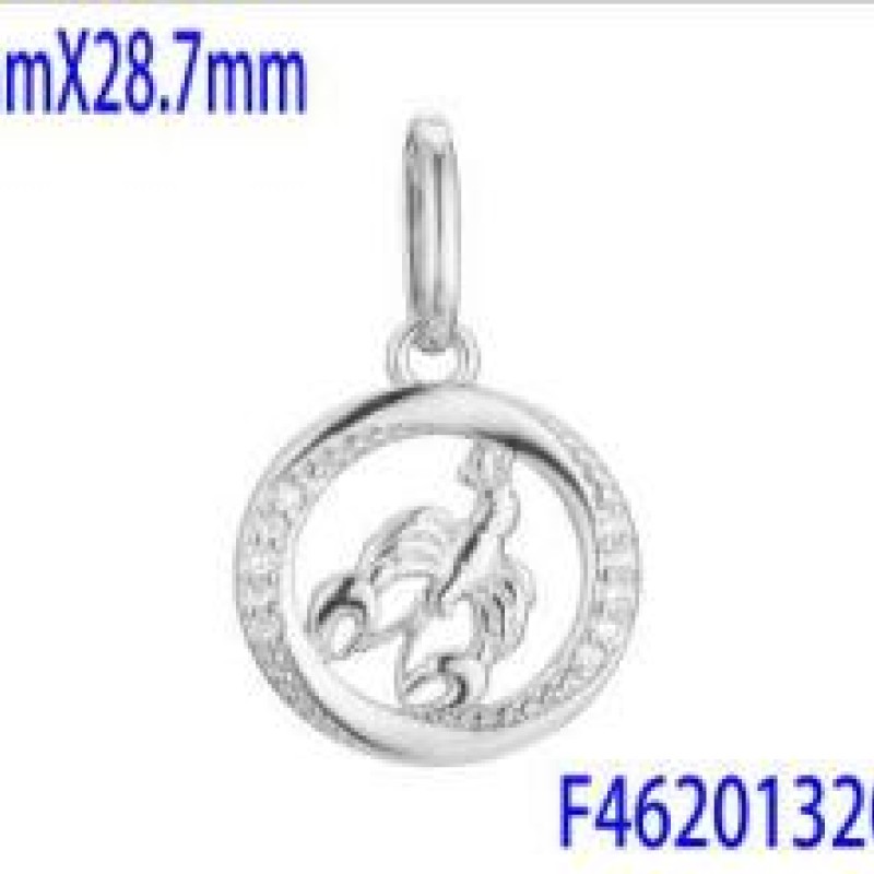 Kulons ar rodija pārklājumu