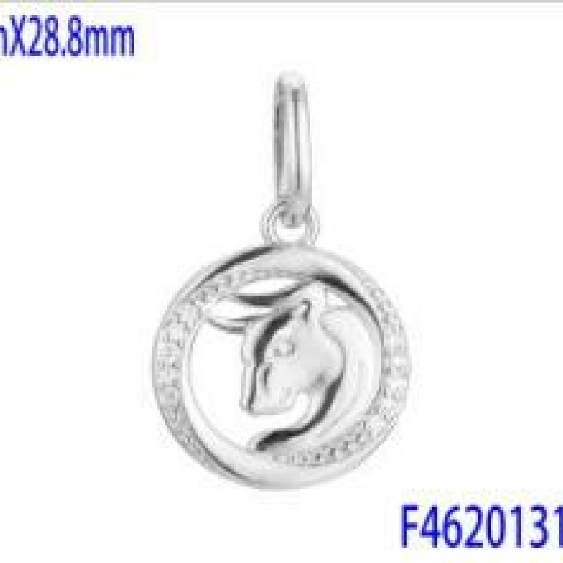 Kulons ar rodija pārklājumu