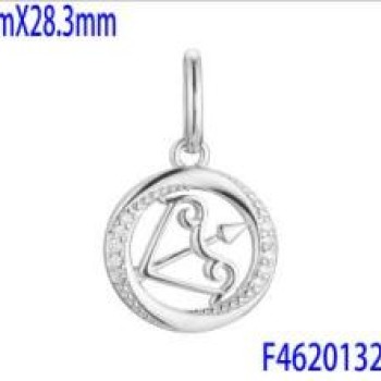 Kulons ar rodija pārklājumu