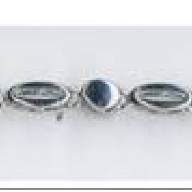 Rokassprādze ar rodija pārklājumu