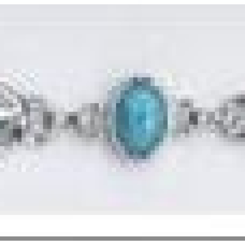 Rokassprādze ar rodija pārklājumu