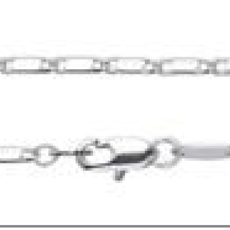 Rokassprādze ar rodija pārklājumu