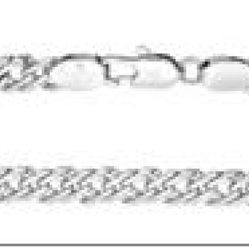 Rokassprādze ar rodija pārklājumu