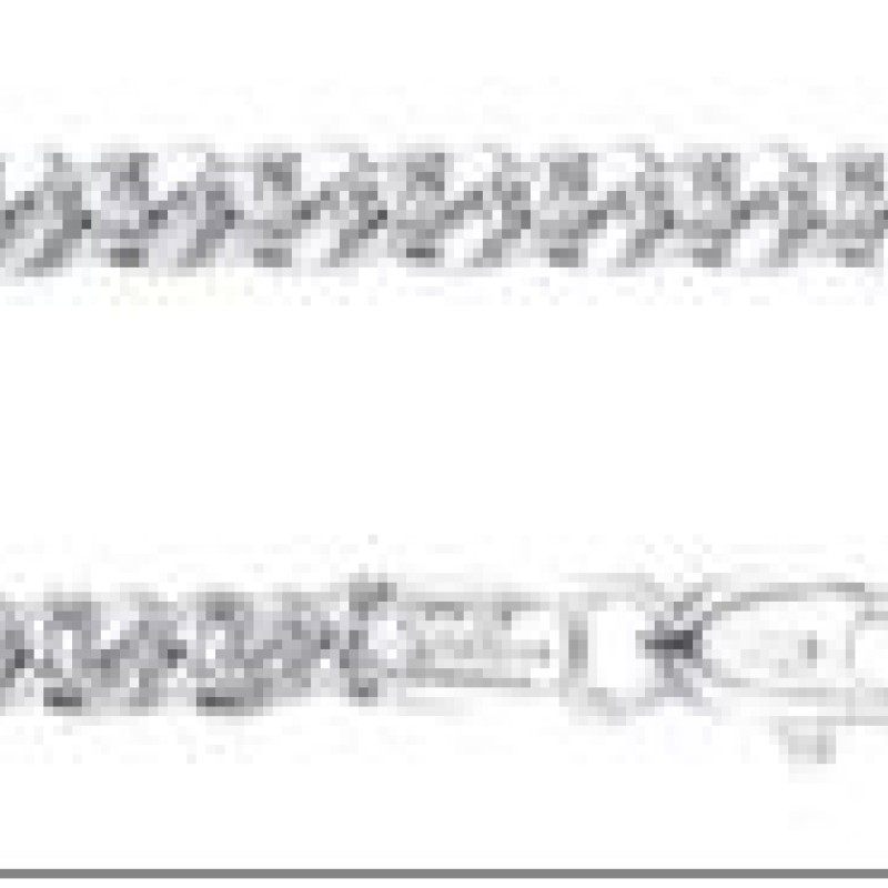 Rokassprādze ar rodija pārklājumu Infinity 8-ka posmu pinums