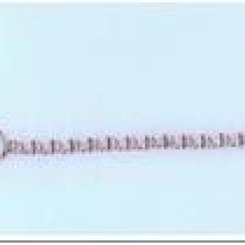 Apzeltīta rokassprādze Īpaši plānu gliemežu posmu virkne