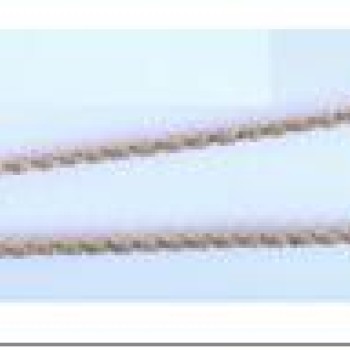 Apzeltīta rokassprādze Dimanta griezuma virves pinums