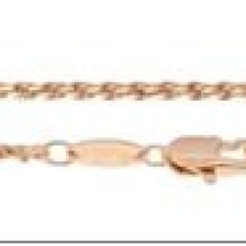 Apzeltīta rokassprādze Dimanta griezuma virves pinums