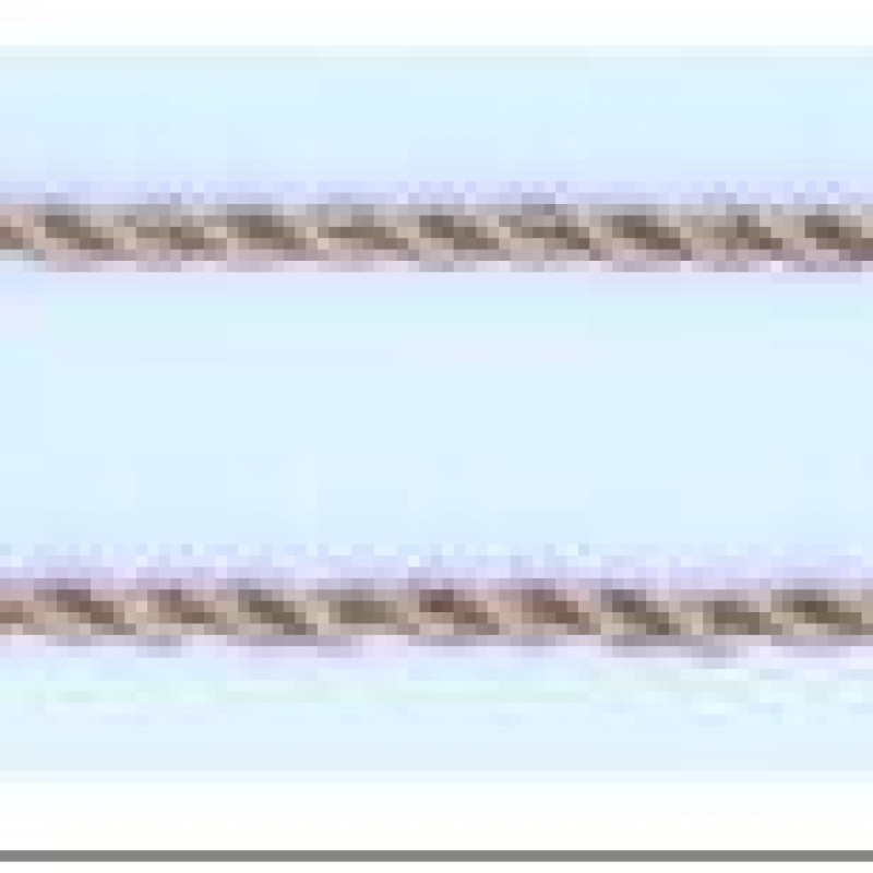 Apzeltīta rokassprādze Klasisks Franču virves pinums