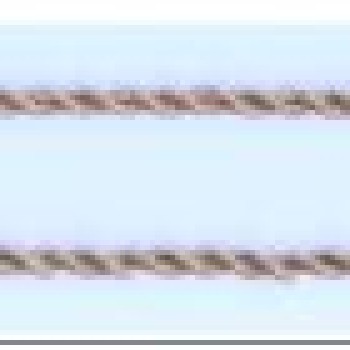 Apzeltīta rokassprādze Klasisks Franču virves pinums