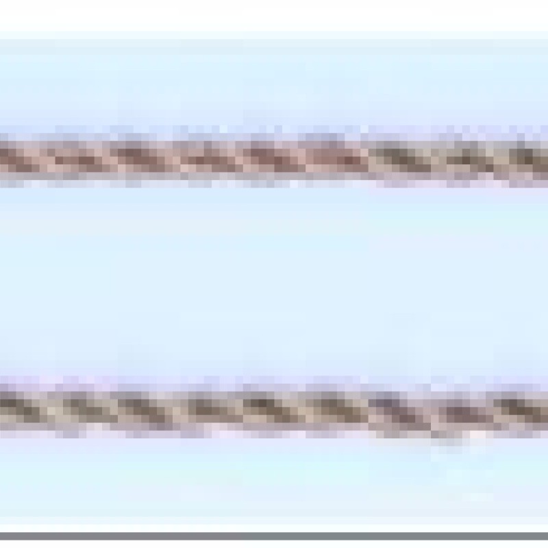 Apzeltīta rokassprādze Klasisks Franču virves pinums