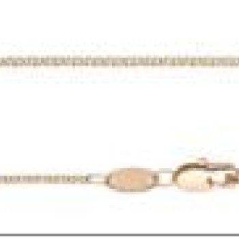 Apzeltīta rokassprādze Īpaši plānu gliemežu posmu virkne