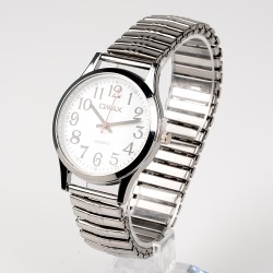 OMAX rokas pulkstenis metāla elastīga siksna Ø3,°7cm