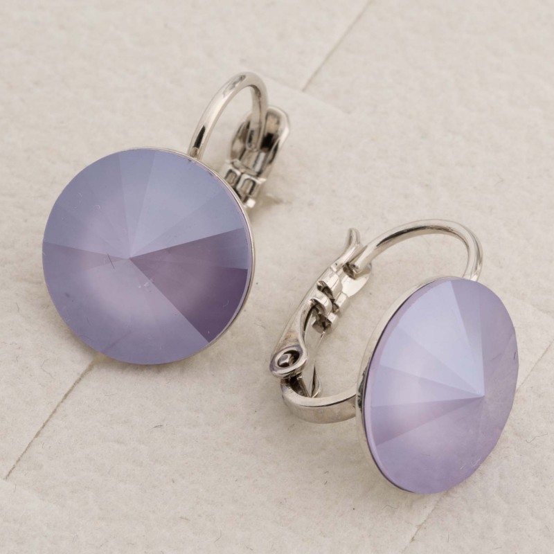 SWAROWSKI auskari ar rodija pārklājumu