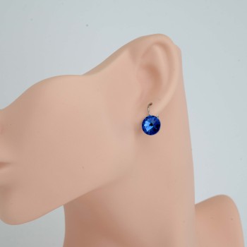 SWAROWSKI auskari ar rodija pārklājumu