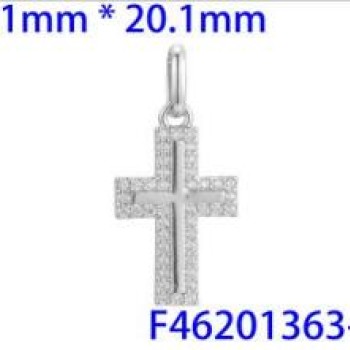 Kulons ar rodija pārklājumu