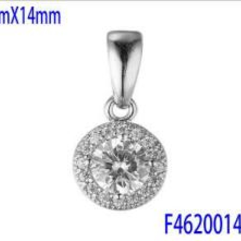 Kulons ar rodija pārklājumu