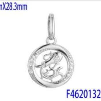 Kulons ar rodija pārklājumu