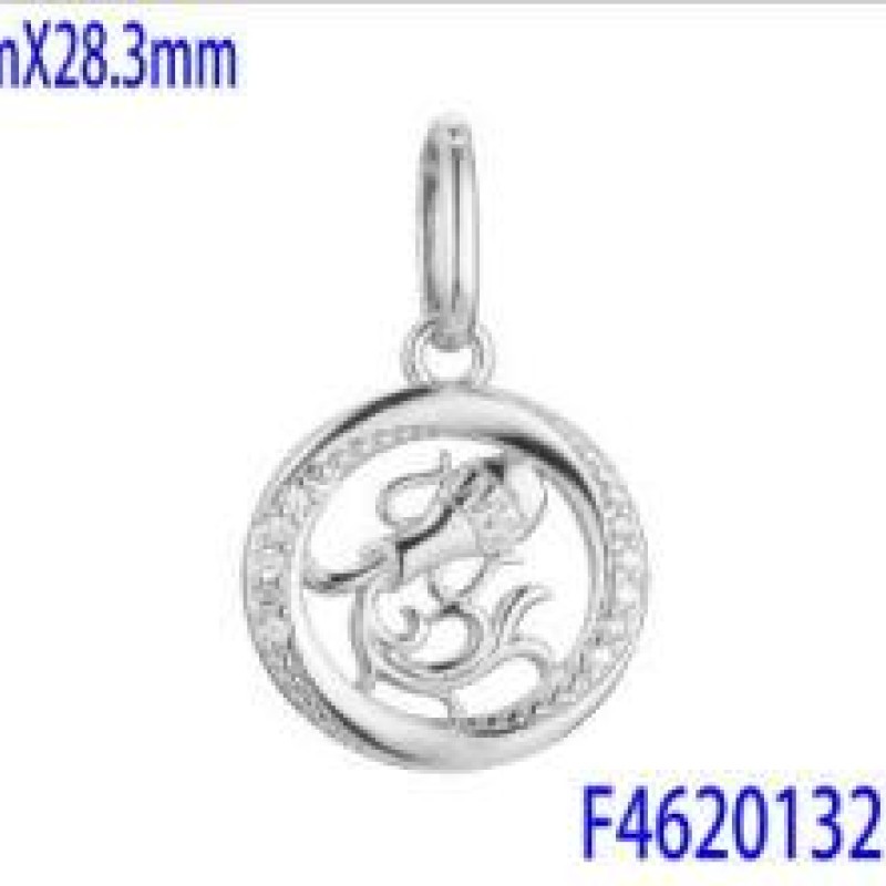 Kulons ar rodija pārklājumu