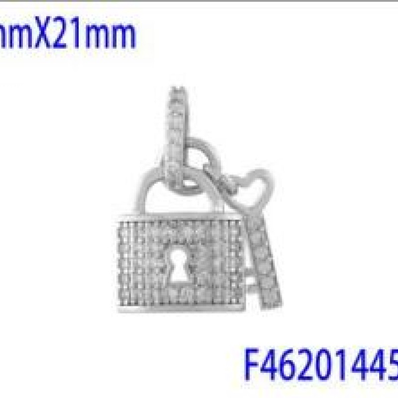 Kulons ar rodija pārklājumu