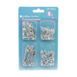 Šūšanas saspraužamās adatas (100gab.) 4 izmēri