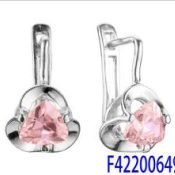 Auskari ar rodija pārklājumu