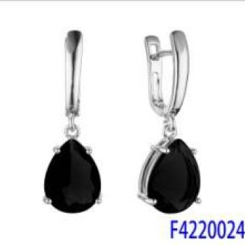 Auskari ar rodija pārklājumu