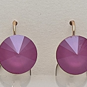 SWAROWSKI auskari apzeltīti