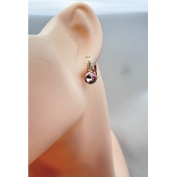 SWAROWSKI auskari apzeltīti