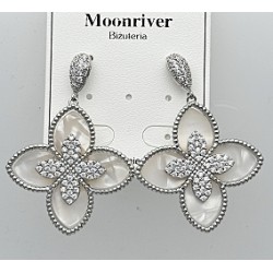 Auskari ar rodija pārklājumu