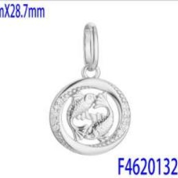 Kulons ar rodija pārklājumu