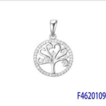 Kulons ar rodija pārklājumu