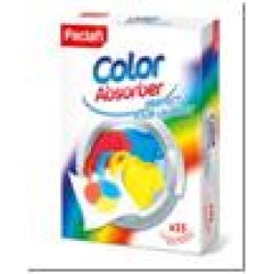 Krāsu absorbējošās lupatiņas Paclan Color Absorber veļas mazgāšanai  (15gab.)