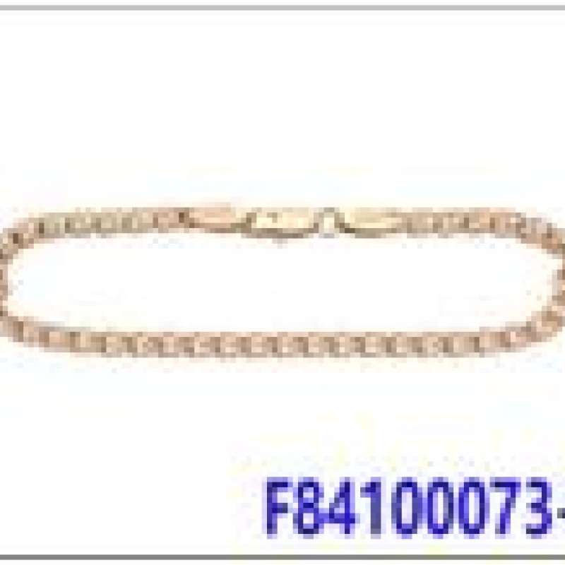 Apzeltīta rokassprādze Love austu stiepļu posmu pinums