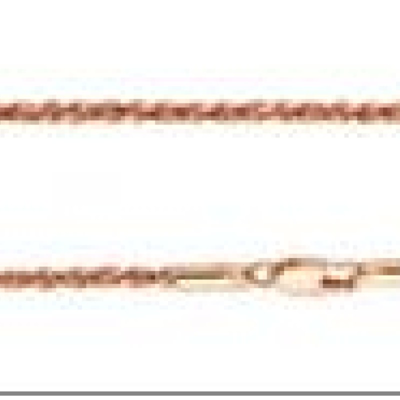 Apzeltīta rokassprādze Dimanta griezuma virves pinums