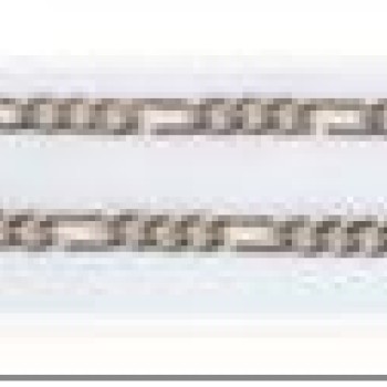 Apzeltīta rokassprādze Klasiskās ķēdes ar apmales posmu virkne