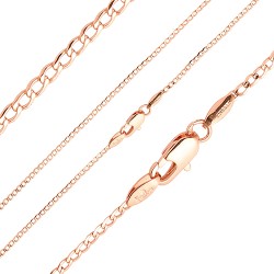 Apzeltīta rokassprādze Klasiskās ķēdes ar apmales posmu virkne