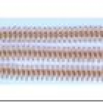 Apzeltīta rokassprādze Zivju skeleta formas ar bumbiņu galiem virkne