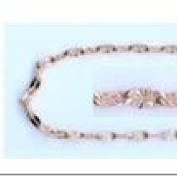 Apzeltīta rokassprādze Iegravētu saules staru un mežģīņu ovālu plakanu gredzenu pos