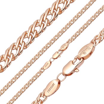 Apzeltīta rokassprādze Rombo austu stiepļu posmu pinums