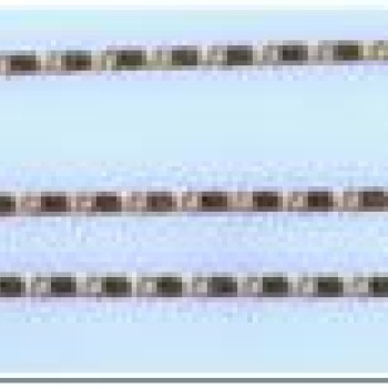 Apzeltīta rokassprādze Vienlaidu glancētu gliemežvāku posmu virkne