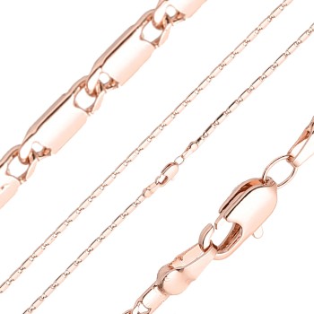 Apzeltīta rokassprādze Vienlaidu glancētu gliemežvāku posmu virkne