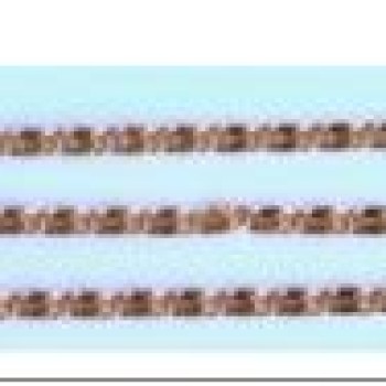 Apzeltīta rokassprādze Gliemežu atslēgas caurumiņu posmu virkne