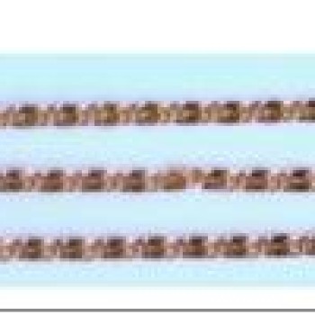 Apzeltīta rokassprādze Gliemežu atslēgas caurumiņu posmu virkne