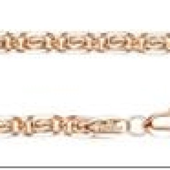 Apzeltīta rokassprādze Gliemežu posmu virkne