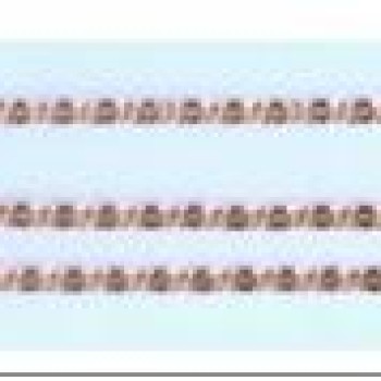 Apzeltīta rokassprādze Gliemežu atslēgas caurumiņu posmu virkne